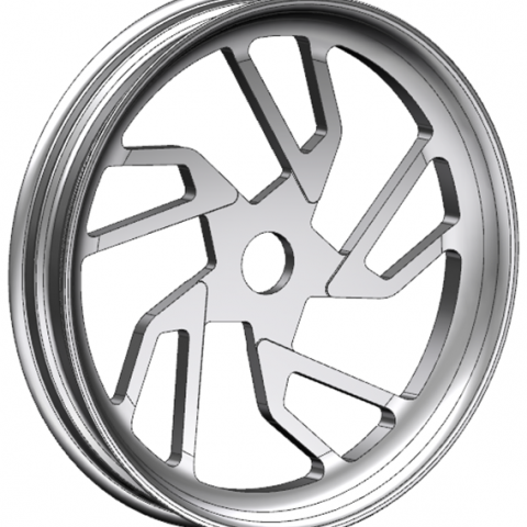 JD002-ZX2 21×3.25 Forged Motorcycle Wheel